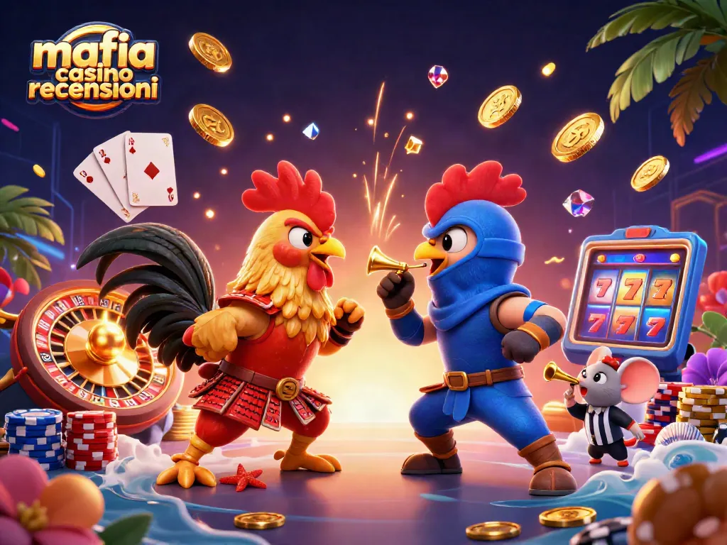 Win thrilling battles at mafia casino recensioni with a dynamic rooster showdown in this colorful 3D scene.